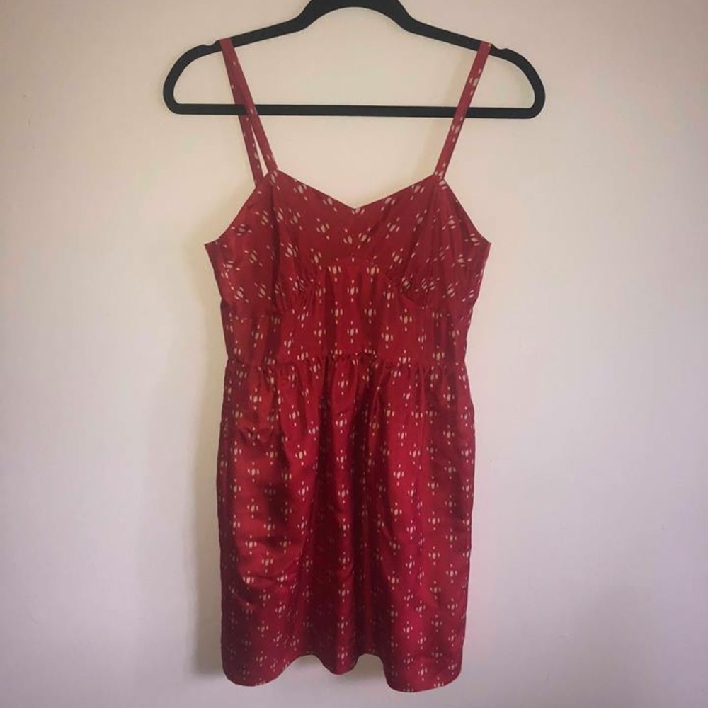 Red J Crew Sundress